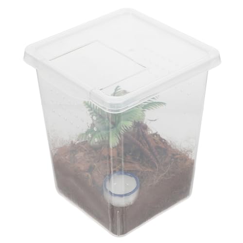 Milisten 1 Satz Spinnenbox für Haustiere Spinnenlebensraum Spinnen -Terrarium Insektengehäuse Krabbeltierboxen Reptiliengehege aus Kunststoff Springender Spinnenkäfig Reptilfall Abs Milisten 1 Satz Spinnenbox für Haustiere Spinnenlebensraum Spinnen -Terrarium Insektengehäuse Krabbeltierboxen Reptiliengehege aus Kunststoff Springender Spinnenkäfig Reptilfall Abs von Milisten