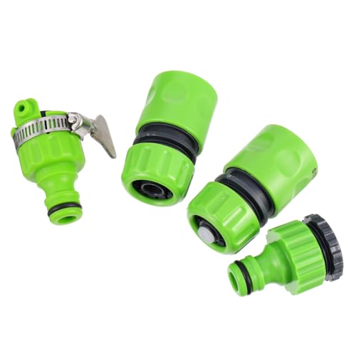 Milisten 1 Satz Wasser Schnellanschlussmessgerät Bewässerungsschlauch Ventilanschlüsse Düsenadapter Schlauchanschluss Wasserhahn Splitter Tank Gartenschlauch Wasseranschluss Milisten 1 Satz Wasser Schnellanschlussmessgerät Bewässerungsschlauch Ventilanschlüsse Düsenadapter Schlauchanschluss Wasserhahn Splitter Tank Gartenschlauch Wasseranschluss von Milisten