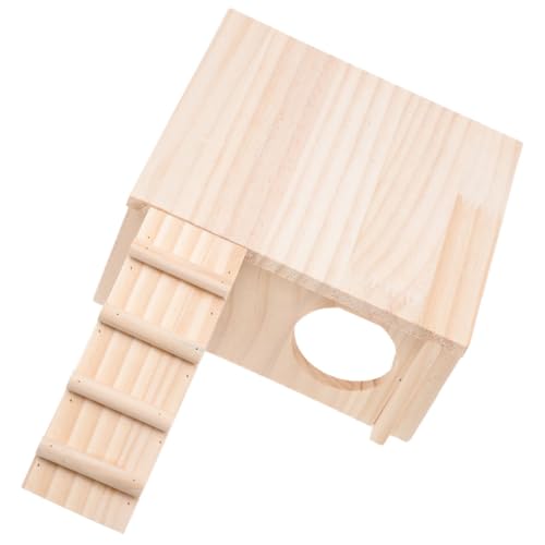 Milisten 1 Set Hamsterkabine Hamster Zeug Tunnel Häuser Hamster Versteck Verstecke Hamsterhaus Hamsterhöhle Klettern Übung Kammer Hamstergehege Stall Leiter Holz Milisten 1 Set Hamsterkabine Hamster Zeug Tunnel Häuser Hamster Versteck Verstecke Hamsterhaus Hamsterhöhle Klettern Übung Kammer Hamstergehege Stall Leiter Holz von Milisten