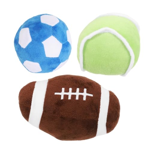 Milisten Mehrzweck-haustierspielzeug Fußball Weiches Plüschkissen Für Hunde Mini-plüschtier Für Sportübungen Und Training Milisten Mehrzweck-haustierspielzeug Fußball Weiches Plüschkissen Für Hunde Mini-plüschtier Für Sportübungen Und Training von Milisten