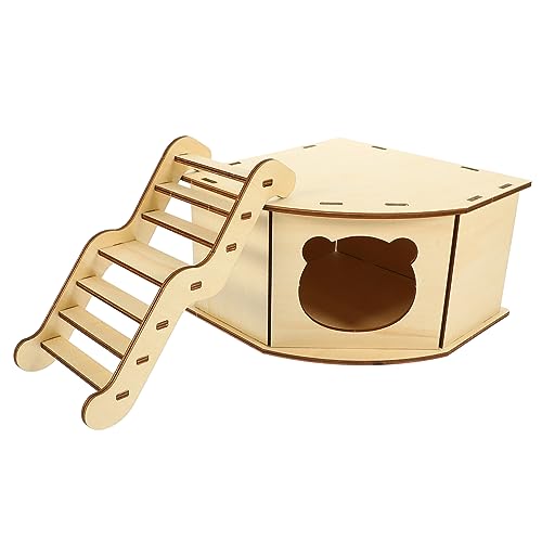 Milisten 1 Set Holzhaus Hamster Versteck Hamsterleiter Hütte Häuser Kleintiere Leiter Meerschweinchen Hamster Mehrkammer Versteck Hamsterhaus Für Haustiere Kleine Milisten 1 Set Holzhaus Hamster Versteck Hamsterleiter Hütte Häuser Kleintiere Leiter Meerschweinchen Hamster Mehrkammer Versteck Hamsterhaus Für Haustiere Kleine von Milisten