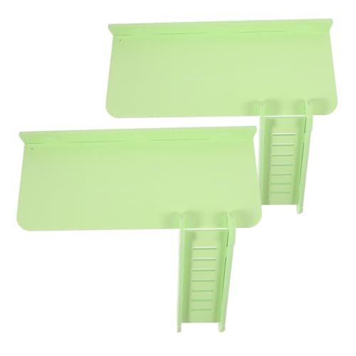 Milisten 1 Set Käfig L Plattformförmige Haustiere Kleine Laufställe Hamsterplattform Hamsterkäfigbrett Hamsterregal Hamsterzubehör Chinchilla Hamstergehege PVC Grün Milisten 1 Set Käfig L Plattformförmige Haustiere Kleine Laufställe Hamsterplattform Hamsterkäfigbrett Hamsterregal Hamsterzubehör Chinchilla Hamstergehege PVC Grün von Milisten