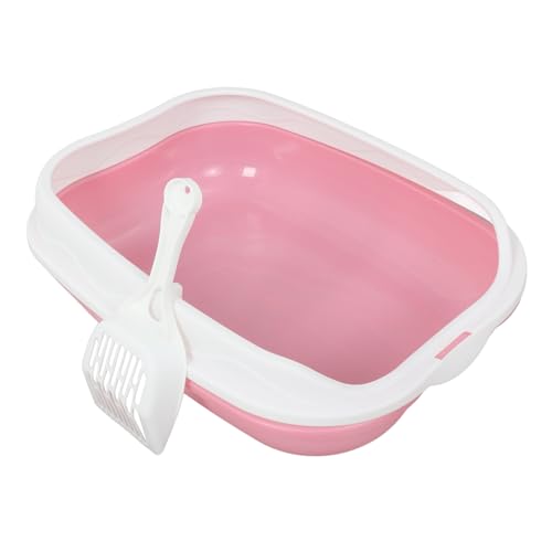 Milisten 1satz Removable Katzentoilette Mit Spritzschutz Halboffene Katzenstreu Box Für Kätzchen Und Katzen Einfach Zu Reinigen Aus Langlebigem Für Drinnen Milisten 1satz Removable Katzentoilette Mit Spritzschutz Halboffene Katzenstreu Box Für Kätzchen Und Katzen Einfach Zu Reinigen Aus Langlebigem Für Drinnen von Milisten