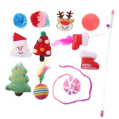 Milisten 1 Set Weihnachtsstrumpf Katzenspielzeug Set Katzenkram Katzenminze Katzenspielzeug Für Kätzchen Katzenkaustangen Katzenangel Katzenhausfedern Katzenspielzeug Milisten 1 Set Weihnachtsstrumpf Katzenspielzeug Set Katzenkram Katzenminze Katzenspielzeug Für Kätzchen Katzenkaustangen Katzenangel Katzenhausfedern Katzenspielzeug von Milisten