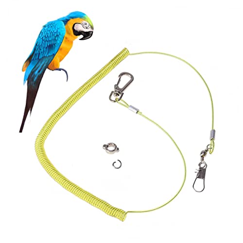 Milisten 1 Stück 20 Flying Seil -beinring -Set Zubehör Papageienspielzeug Fliegend Vogelleine Klaue Ausbildung Vogelseilspielzeug Geschirr Führen Haustier Zufällige Farbe Milisten 1 Stück 20 Flying Seil -beinring -Set Zubehör Papageienspielzeug Fliegend Vogelleine Klaue Ausbildung Vogelseilspielzeug Geschirr Führen Haustier Zufällige Farbe von Milisten