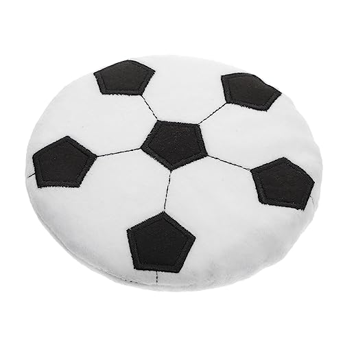 Milisten Doggie Disc Plüschspielzeug Für Kinder Spielzeug Für Hunde Apportierspielzeug Für Haustiere Wurfspielzeug in Fußballform von Milisten
