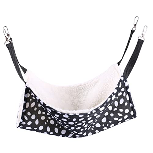 Milisten 1 Stück Haustier Hängematte haustierbett pet Bed Haustierhängematte cat Hammock Hundedecke Meerschweinchen verbirgt Sich Wurf Katzenhängebett Haustier Katze Hängematte Sherpa Black Milisten 1 Stück Haustier Hängematte haustierbett pet Bed Haustierhängematte cat Hammock Hundedecke Meerschweinchen verbirgt Sich Wurf Katzenhängebett Haustier Katze Hängematte Sherpa Black von Milisten