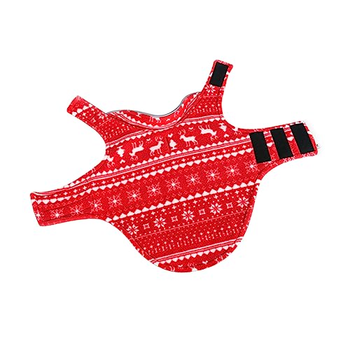 Milisten 1 Stück Weihnachts Hundekleidung Kleine Hundeweste Weihnachtshund Warmer Mantel Haustierkleidung Haustier Urlaubs Outfits Hund Weihnachtshund Fotografie Requisite Milisten 1 Stück Weihnachts Hundekleidung Kleine Hundeweste Weihnachtshund Warmer Mantel Haustierkleidung Haustier Urlaubs Outfits Hund Weihnachtshund Fotografie Requisite von Milisten
