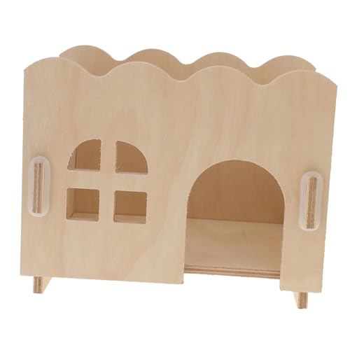 Milisten 1 Stück Weißes Holzhausunterkunft Hamster Versteck Bausatz Häuser klein Haustier-Mäuse-Hütte Heimtierbedarf Spielhaus Holzhütte Schlafnest für Haustiere Hölzern Milisten 1 Stück Weißes Holzhausunterkunft Hamster Versteck Bausatz Häuser klein Haustier-Mäuse-Hütte Heimtierbedarf Spielhaus Holzhütte Schlafnest für Haustiere Hölzern von Milisten