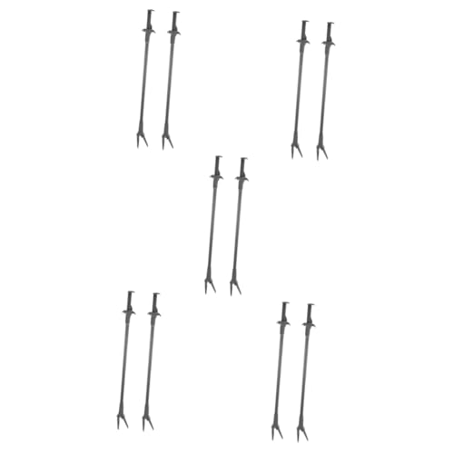 Milisten 10 STK Aquatische Pflanzklammer Clip Für Aquatisches Unkraut Wasserpflanzenreiniger Für Aquarien Professionelle Aquarienzange Lange Terrarienwerkzeuge Futterzange Plastik Dark Grey Milisten 10 STK Aquatische Pflanzklammer Clip Für Aquatisches Unkraut Wasserpflanzenreiniger Für Aquarien Professionelle Aquarienzange Lange Terrarienwerkzeuge Futterzange Plastik Dark Grey von Milisten