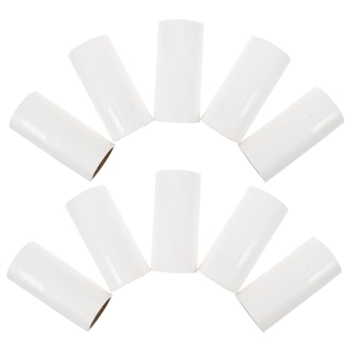 Milisten Fusselroller Für Den Boden Nachfüllpackungen 10 Stück Klebrige Papier-fusselrolle Für Kleidung Teppiche Autositze von Milisten