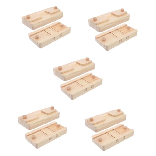 Milisten 10 Stück Holzfutterspielzeug Für Hamster Leckerlis Hamsterfutter Versteckspielzeug Kleintiere Futterkoffer Holz Hamsterspielzeug Haustiere Leckerlis Versteckspielzeug Milisten 10 Stück Holzfutterspielzeug Für Hamster Leckerlis Hamsterfutter Versteckspielzeug Kleintiere Futterkoffer Holz Hamsterspielzeug Haustiere Leckerlis Versteckspielzeug von Milisten