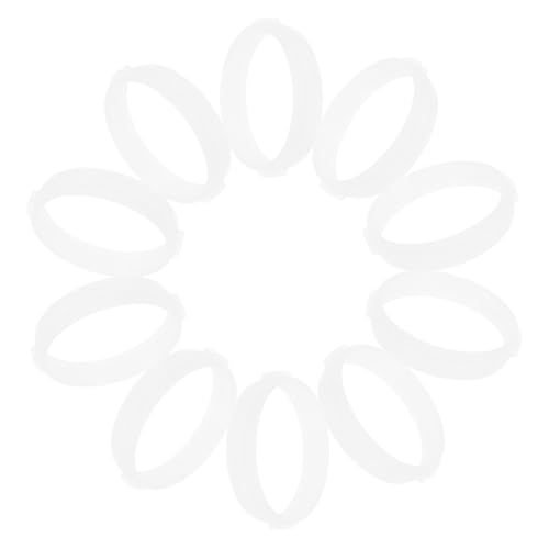 Milisten 10 Stück Teiliges Hamstertunnel verbindungsring Robustem Kunststoff Wiederverwendbar und Installieren für DIY Hamsterröhrenkäfige Erweitert Spielraum für Zwerghamster und Kleine Milisten 10 Stück Teiliges Hamstertunnel verbindungsring Robustem Kunststoff Wiederverwendbar und Installieren für DIY Hamsterröhrenkäfige Erweitert Spielraum für Zwerghamster und Kleine von Milisten