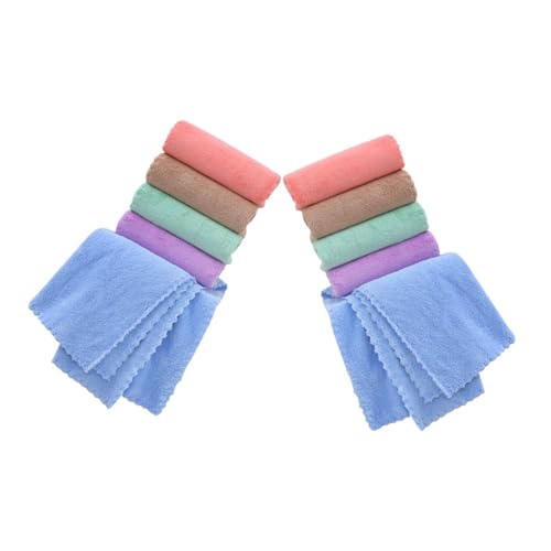 Milisten 10stücke Bettzeug Für Kleintiere Hamster-bettwäsche-handtücher Weiche Fleece-Einlage Für Meerschweinchenkäfige Saugfähiges Badetuch Handtuchdecke Für Hamster Und Kleine von Milisten