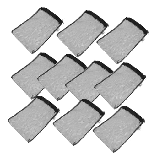 Milisten 10St Filterbeutel für Aquarien atmungsaktives Futter Temperament Bananenclip Reißverschlussfilter Schwammfutter Weißfilter Filtermedienbeutel Kohle für Fischbecken Polyester Black Milisten 10St Filterbeutel für Aquarien atmungsaktives Futter Temperament Bananenclip Reißverschlussfilter Schwammfutter Weißfilter Filtermedienbeutel Kohle für Fischbecken Polyester Black von Milisten
