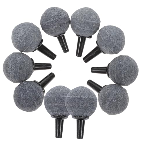 Milisten 10er Pack Kugelförmige Luftsteine Für Aquarien Und Teiche Mineralische Blasendiffusoren Mit 20 Mm Durchmesser Zur Optimalen Belüftung Und Sauerstoffanreicherung Ideal Für Pumpen Milisten 10er Pack Kugelförmige Luftsteine Für Aquarien Und Teiche Mineralische Blasendiffusoren Mit 20 Mm Durchmesser Zur Optimalen Belüftung Und Sauerstoffanreicherung Ideal Für Pumpen von Milisten