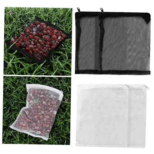 Milisten 10St Netzfilterbeutel Aquarium-Medientaschen mit Reißverschluss Biosphere Aquarienfilter Aquarium Bag Fish Tank Bag für Aquarien Aquariumfilter Netztasche von Milisten