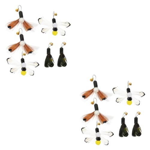 Milisten 12 STK Ersatzkopf für Katzenangel Katzenspielzeug Katzen-Teaser Interactive cat Toy tatsächl Spielzeuge Plüschtier Katzenzauberstab Spielzeug Cat Necking Stick Nachfüllpackungen Milisten 12 STK Ersatzkopf für Katzenangel Katzenspielzeug Katzen-Teaser Interactive cat Toy tatsächl Spielzeuge Plüschtier Katzenzauberstab Spielzeug Cat Necking Stick Nachfüllpackungen von Milisten