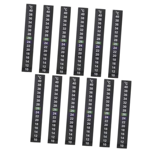 Milisten 12st Temperaturaufkleber Für Fischbecken Haustier Aquariumheizung Thermischer Lecksucher Automatischer Fischfutterautomat Thermometer-kühlschrank Monitor Fischnetz Flüssigkristall Milisten 12st Temperaturaufkleber Für Fischbecken Haustier Aquariumheizung Thermischer Lecksucher Automatischer Fischfutterautomat Thermometer-kühlschrank Monitor Fischnetz Flüssigkristall von Milisten