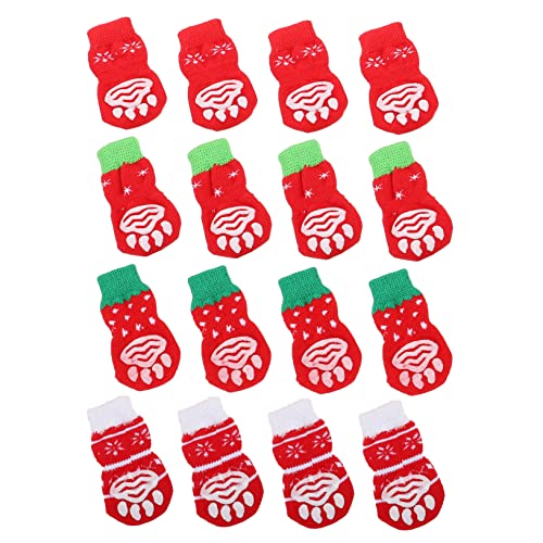 Milisten 16St Haustier socken Thermal Socks thermostrümpfe antirutschsocken rutschfeste Hundesocken gestrickte Hundesocken Fußsocken für Haustiere Pfotenschützer für Haustiere Baumwollfaden Milisten 16St Haustier socken Thermal Socks thermostrümpfe antirutschsocken rutschfeste Hundesocken gestrickte Hundesocken Fußsocken für Haustiere Pfotenschützer für Haustiere Baumwollfaden von Milisten