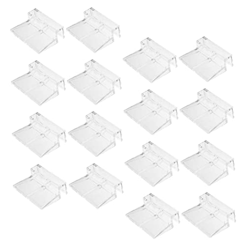 Milisten 16st Halterung Für Aquarienabdeckung Clips Für Aquariumdeckel Netz Tropisches Aquarium Schläuche Tauchwarmwasserbereiter Stand Pumpe Automatisch Fischfutterautomat Rand Weiß Acryl Milisten 16st Halterung Für Aquarienabdeckung Clips Für Aquariumdeckel Netz Tropisches Aquarium Schläuche Tauchwarmwasserbereiter Stand Pumpe Automatisch Fischfutterautomat Rand Weiß Acryl von Milisten