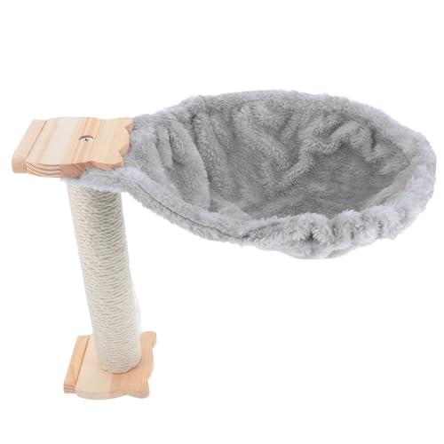 Milisten 1Satz Hängendes Katzenbett im Löffeldesign Weiche Fusselresistente Hängematte für Katzenbäume Kratzfestes Kätzchenbett für Entspannen Pflegeleicht und Langlebig Milisten 1Satz Hängendes Katzenbett im Löffeldesign Weiche Fusselresistente Hängematte für Katzenbäume Kratzfestes Kätzchenbett für Entspannen Pflegeleicht und Langlebig von Milisten