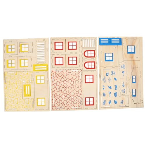 Milisten 1Satz Hamster Villa Leiter und Spielplatz für Kleintiere Mehrstöckiges Hamsterhaus als Schlafnest und Kletterspielzeug für Hamster Zwerghamster und Andere Milisten 1Satz Hamster Villa Leiter und Spielplatz für Kleintiere Mehrstöckiges Hamsterhaus als Schlafnest und Kletterspielzeug für Hamster Zwerghamster und Andere von Milisten
