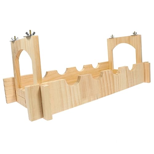 Milisten 1Satz Kleintierbrücke Aus Holz Für Hamster Und Meerschweinchen Tragbar Versteck Für Kleine Haustiere Und Verarbeitet Für Käfige Milisten 1Satz Kleintierbrücke Aus Holz Für Hamster Und Meerschweinchen Tragbar Versteck Für Kleine Haustiere Und Verarbeitet Für Käfige von Milisten