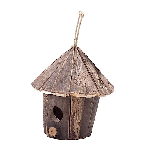 Milisten 1Stk Massivholz Vogelhaus Outdoor- Vogelhäuschen an der Wand Wildvogel Vogel im Freien Taubenhaus Geburtstagsgeschenk Vogelfütterer Vogelzubehör schlafendes Nest hölzern Milisten 1Stk Massivholz Vogelhaus Outdoor- Vogelhäuschen an der Wand Wildvogel Vogel im Freien Taubenhaus Geburtstagsgeschenk Vogelfütterer Vogelzubehör schlafendes Nest hölzern von Milisten