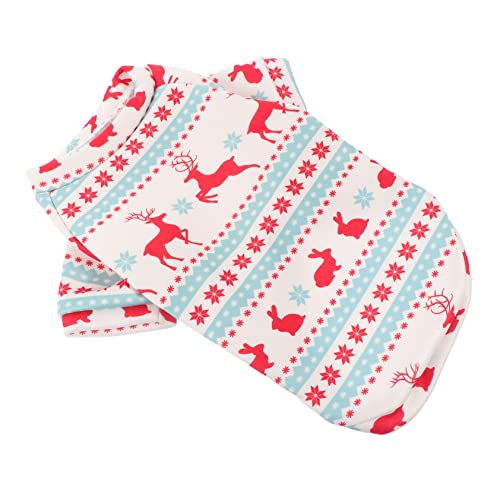 Milisten 1Stk Weihnachtskleidung für Hunde Cosplay-Kleidung für Hunde Weihnachtshundekostüme Hundekleidung Weihnachten Weihnachts hundepullover Haustierbekleidung Welpenkostü Weiß Milisten 1Stk Weihnachtskleidung für Hunde Cosplay-Kleidung für Hunde Weihnachtshundekostüme Hundekleidung Weihnachten Weihnachts hundepullover Haustierbekleidung Welpenkostü Weiß von Milisten