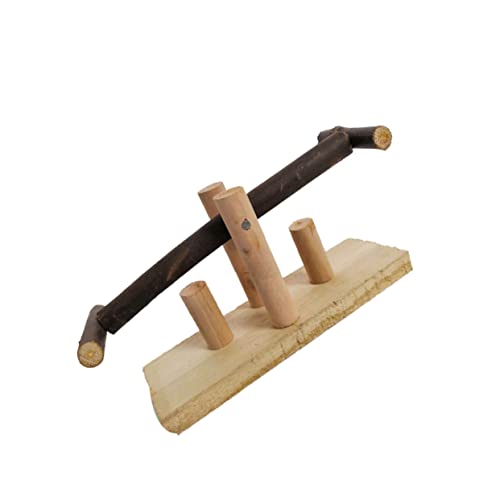 Milisten 1pc Papagei Holz Wippe Spielzeug Für Budgie Nymphensittich Papagei Wippe Schaukel Spaß Vogel Playstand Milisten 1pc Papagei Holz Wippe Spielzeug Für Budgie Nymphensittich Papagei Wippe Schaukel Spaß Vogel Playstand von Milisten