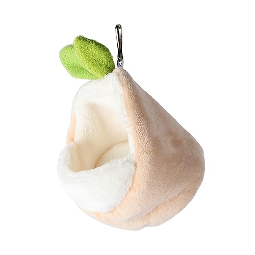 Milisten 1Stück Mini Handheld Hamster Nest Warmes für Meerschweinchen und Kleine Haustiere Bequemes und Kuscheliges Schlafhaus für Winterkomfort von Milisten