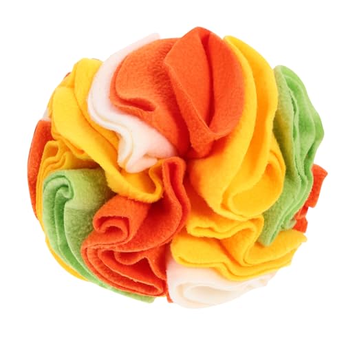 Milisten 1Stück Schnüffelkugel für Hunde Interaktives Trainingsspielzeug aus Polar Fleece Fördert die Futtersuche und Langeweile Geeignet für Welpen und Kleine Hunde Milisten 1Stück Schnüffelkugel für Hunde Interaktives Trainingsspielzeug aus Polar Fleece Fördert die Futtersuche und Langeweile Geeignet für Welpen und Kleine Hunde von Milisten