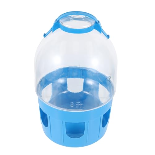 Milisten 1Stück Tauben Wassertrinkbehälter Transparente Trinkflasche für Automatischer Wasserspender für Tauben und Andere Haustiere Bequemer Futterspender Design von Milisten