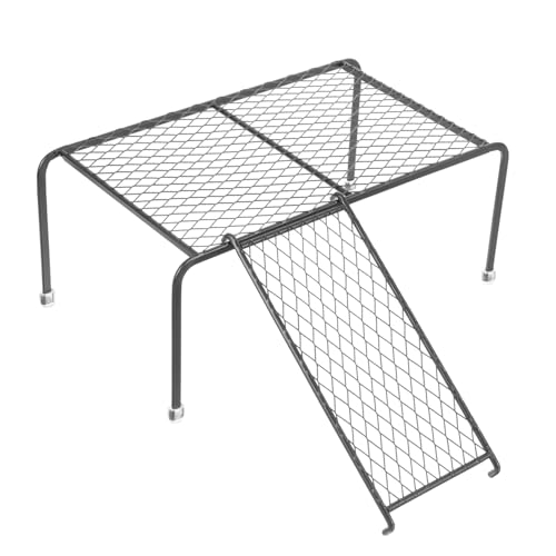 Milisten 1satz Rutin Hühner-Spielplatz Mit Kletterleiter Kleines Pet-landschaftsregal Für Haustiere Futter Und Wasserspender Für Hühner Und Kleine Vögel Fördert Bewegung Und von Milisten