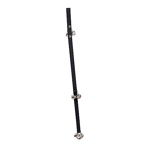 Milisten 1stk Haustier Türklingel Seil Käfig Türknauf Haustierklingelseil Hunde Auto Kragen Träger Tor Glöckner Züchten Seil Gürtel Welpen Bellen Zwinger Aluminiumlegierung Black Milisten 1stk Haustier Türklingel Seil Käfig Türknauf Haustierklingelseil Hunde Auto Kragen Träger Tor Glöckner Züchten Seil Gürtel Welpen Bellen Zwinger Aluminiumlegierung Black von Milisten