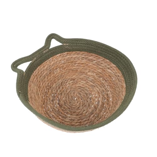 Milisten 1stk Haustierbett Haustierhaus Aus Stroh Schlafkorb Für Hunde Geflochtenes Katzenbett Bettmatte Für Haustiere Rattan-haustierhäuser Katze Kissen Matte Schreibtisch Rechteck Milisten 1stk Haustierbett Haustierhaus Aus Stroh Schlafkorb Für Hunde Geflochtenes Katzenbett Bettmatte Für Haustiere Rattan-haustierhäuser Katze Kissen Matte Schreibtisch Rechteck von Milisten