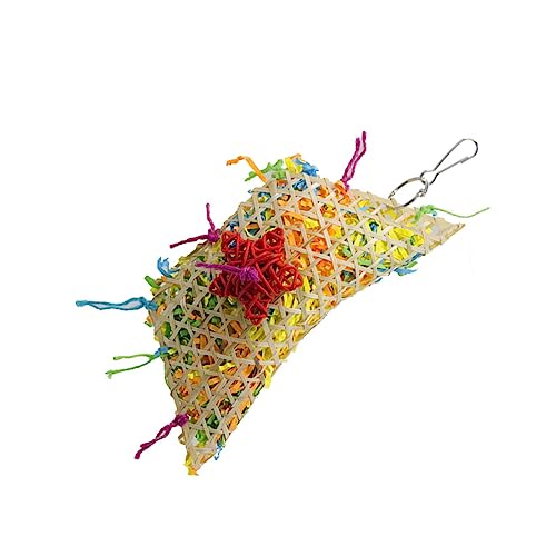 Milisten Spielzeug für Vögel Papageienseilspielzeug Kaupapierstreifen Sicheres Unterhaltsames Hängespielzeug für Papageien Milisten Spielzeug für Vögel Papageienseilspielzeug Kaupapierstreifen Sicheres Unterhaltsames Hängespielzeug für Papageien von Milisten