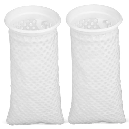 Milisten 2er-Pack Filtersocken mit Wabenstruktur für Fische Medienbeutel für Leicht Zu Reinigende und Zu Pflegende Baumwollmaterialien Zubehör für Sumpffilter 25 cm Länge Milisten 2er-Pack Filtersocken mit Wabenstruktur für Fische Medienbeutel für Leicht Zu Reinigende und Zu Pflegende Baumwollmaterialien Zubehör für Sumpffilter 25 cm Länge von Milisten
