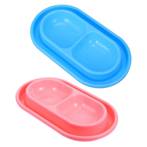 Milisten 2stücke Wassernapf Für Katzen Katzenfutterschale Katzenfutterteller Futternapf Für Haustiere Doppel-katzennapf Mit Rutschfester Basis Katzenfutterbehälter Für Nassfutter Und Milisten 2stücke Wassernapf Für Katzen Katzenfutterschale Katzenfutterteller Futternapf Für Haustiere Doppel-katzennapf Mit Rutschfester Basis Katzenfutterbehälter Für Nassfutter Und von Milisten