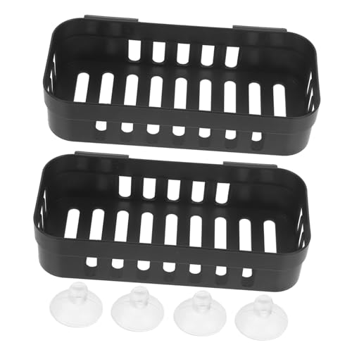 Milisten 2 Stück Aquarium Pflanzenhalter Hängekorb mit Saugnapf für Wasserpflanzen Robust Formstabil Schwarz zur Dekoration und Sauerstoffversorgung im Fischbecken Milisten 2 Stück Aquarium Pflanzenhalter Hängekorb mit Saugnapf für Wasserpflanzen Robust Formstabil Schwarz zur Dekoration und Sauerstoffversorgung im Fischbecken von Milisten