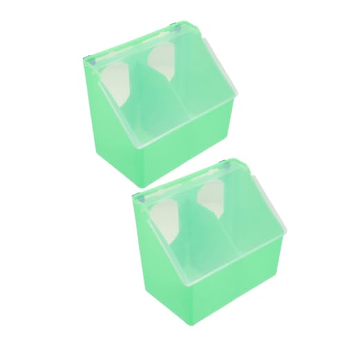 Milisten 2 Stück Box Futterbox Für Tauben Hühnerfutterhäuschen Hängen Taubenversorgung Taube Tränke Feste Halterung Für Taubenfuttermittel Taubenfuttertrog Wachtel-Feeder Light Green Abs Milisten 2 Stück Box Futterbox Für Tauben Hühnerfutterhäuschen Hängen Taubenversorgung Taube Tränke Feste Halterung Für Taubenfuttermittel Taubenfuttertrog Wachtel-Feeder Light Green Abs von Milisten