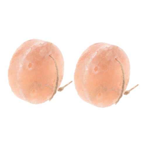 Milisten 2stücke Mineral Salzleckstein Für Kleintiere Hängender Salzblock Für Kaninchen Meerschweinchen Hamster Igel Natürliche Ergänzung Mit Spurenelementen Und Mineralien von Milisten