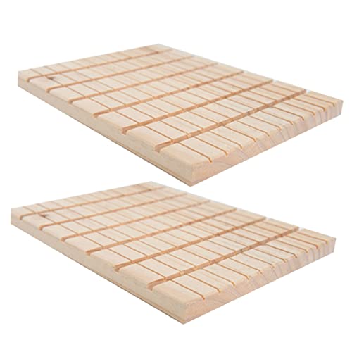 Milisten Kleine Holzkratzplatte 2 Stücke für Kleintiere Kratzbrett für Kaninchen Hamster Frettchen Igel Haustierzubehör Milisten Kleine Holzkratzplatte 2 Stücke für Kleintiere Kratzbrett für Kaninchen Hamster Frettchen Igel Haustierzubehör von Milisten
