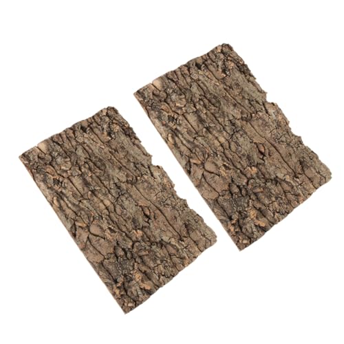 Milisten 2 Stück Kletter Terrarium Aquarium Hintergrund Reptilien Aquarium Zubehör Leoparden Gecko Aquarium Hintergründe Aquarium Dekoration Reptilien Aquarium Hintergrund von Milisten
