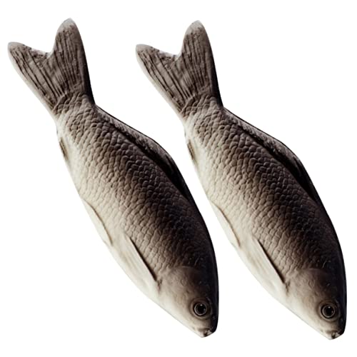 Milisten 2 Stück Künstlicher Fisch Gefälschtes Fischkissen 3D Simulationsfisch Gefälschtes Spielzeug Katzenfisch Spielzeug Fischspielzeug Für Katzen Fisch Milisten 2 Stück Künstlicher Fisch Gefälschtes Fischkissen 3D Simulationsfisch Gefälschtes Spielzeug Katzenfisch Spielzeug Fischspielzeug Für Katzen Fisch von Milisten