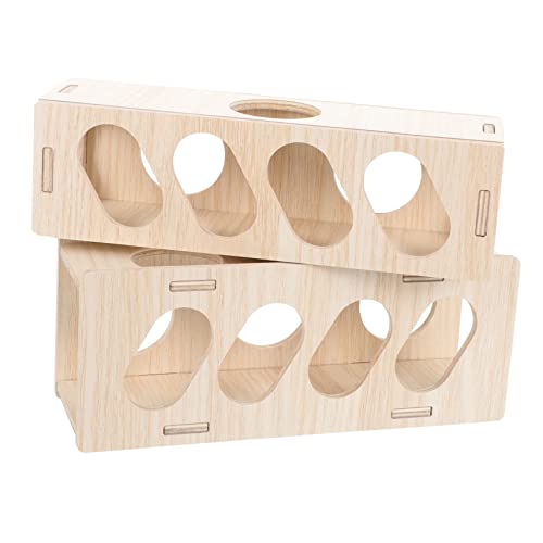 Milisten 2stücke Holz Hamster Tunnel Spielzeug Für Kleine Haustiere Dekorativ Und Praktisch Leicht Zu Reinigen Langlebig Und Sicher Für Hamster Und Katzen Milisten 2stücke Holz Hamster Tunnel Spielzeug Für Kleine Haustiere Dekorativ Und Praktisch Leicht Zu Reinigen Langlebig Und Sicher Für Hamster Und Katzen von Milisten