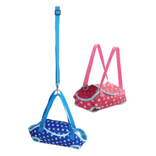 Milisten 2 Stück Tragbare Haustier-Tragetasche für Kleine Hunde Katzen Atmungsaktiver Schulterbeutel mit Verstellbarem Gurt Leichter Haustier-Sling für Reisen Spaziergänge Milisten 2 Stück Tragbare Haustier-Tragetasche für Kleine Hunde Katzen Atmungsaktiver Schulterbeutel mit Verstellbarem Gurt Leichter Haustier-Sling für Reisen Spaziergänge von Milisten