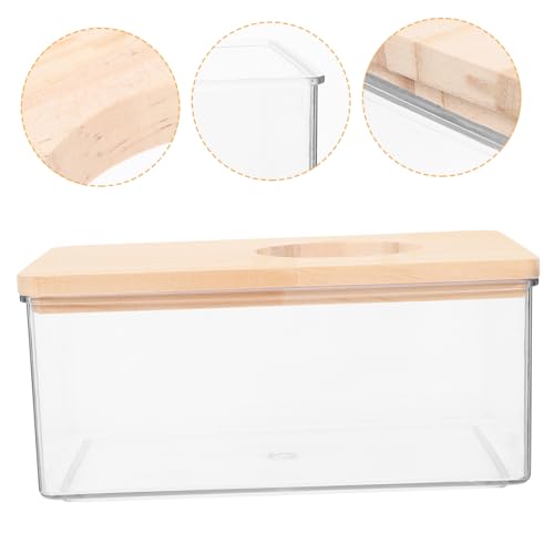 Milisten 2 Stück Transparentes Hamster Badezimmer aus Wiederverwendbare Badewanne für Chinchillas und Hamster Sandbad für Kleine Tiere Milisten 2 Stück Transparentes Hamster Badezimmer aus Wiederverwendbare Badewanne für Chinchillas und Hamster Sandbad für Kleine Tiere von Milisten