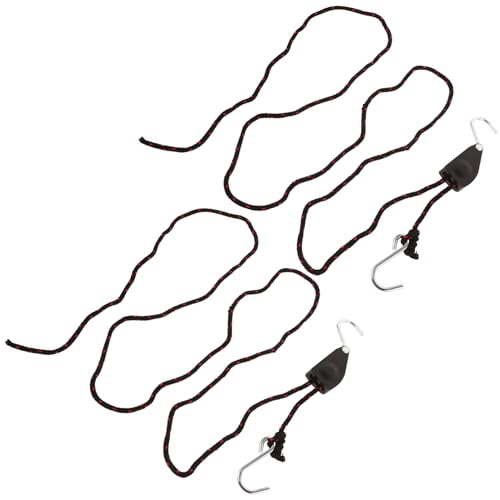 Milisten 2 Stück Verstellbare Lichtaufhängung Tragkraft Haken für Pflanzenlampe und Zeltbeleuchtung Schwarz Rotes Seil für Camping und Gartenarbeiten Milisten 2 Stück Verstellbare Lichtaufhängung Tragkraft Haken für Pflanzenlampe und Zeltbeleuchtung Schwarz Rotes Seil für Camping und Gartenarbeiten von Milisten